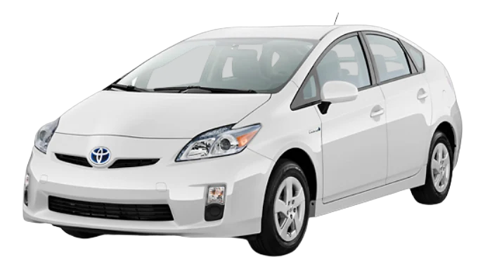 Sedan used for private San Diego to LAX airport rides