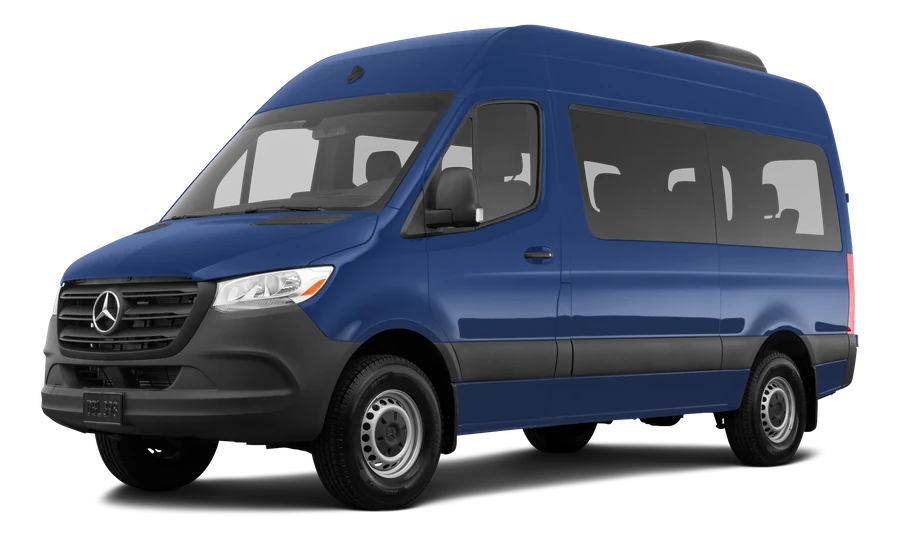 9-passenger shuttle van, ADA wheelchair accessible, for San Diego to LAX rides